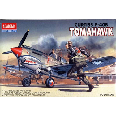Academy 12456 1/72 P-40B Warhawk